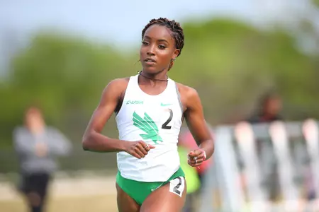 DENTON, TX - APRIL 6:  University of North Texas Track & Field at North Texas Mean Green Athlete Field in Denton on April 6, 2019 in Denton, Texas