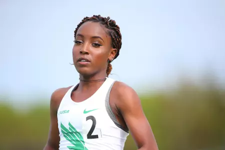 DENTON, TX - APRIL 6:  University of North Texas Track & Field at North Texas Mean Green Athlete Field in Denton on April 6, 2019 in Denton, Texas