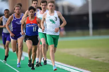DENTON, TX - APRIL 6:  University of North Texas Track & Field at North Texas Mean Green Athlete Field in Denton on April 6, 2019 in Denton, Texas