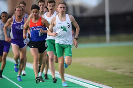 DENTON, TX - APRIL 6:  University of North Texas Track & Field at North Texas Mean Green Athlete Field in Denton on April 6, 2019 in Denton, Texas