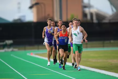 DENTON, TX - APRIL 6:  University of North Texas Track & Field at North Texas Mean Green Athlete Field in Denton on April 6, 2019 in Denton, Texas