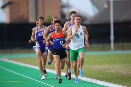 DENTON, TX - APRIL 6:  University of North Texas Track & Field at North Texas Mean Green Athlete Field in Denton on April 6, 2019 in Denton, Texas