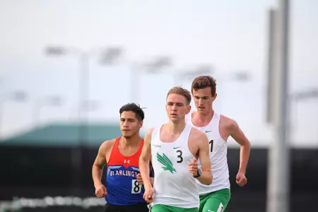 DENTON, TX - APRIL 6:  University of North Texas Track & Field at North Texas Mean Green Athlete Field in Denton on April 6, 2019 in Denton, Texas
