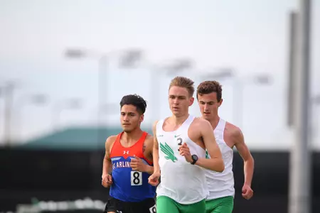 DENTON, TX - APRIL 6:  University of North Texas Track & Field at North Texas Mean Green Athlete Field in Denton on April 6, 2019 in Denton, Texas