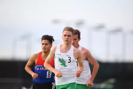 DENTON, TX - APRIL 6:  University of North Texas Track & Field at North Texas Mean Green Athlete Field in Denton on April 6, 2019 in Denton, Texas