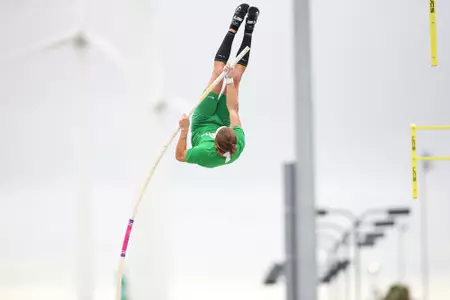 DENTON, TX - APRIL 6:  University of North Texas Track & Field at North Texas Mean Green Athlete Field in Denton on April 6, 2019 in Denton, Texas