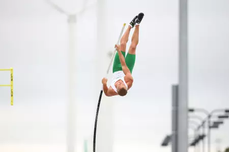DENTON, TX - APRIL 6:  University of North Texas Track & Field at North Texas Mean Green Athlete Field in Denton on April 6, 2019 in Denton, Texas
