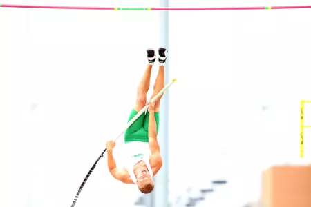 DENTON, TX - APRIL 6:  University of North Texas Track & Field at North Texas Mean Green Athlete Field in Denton on April 6, 2019 in Denton, Texas