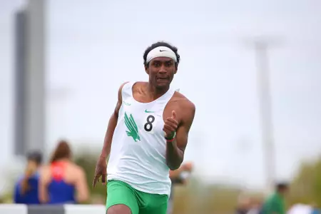 DENTON, TX - APRIL 6:  University of North Texas Track & Field at North Texas Mean Green Athlete Field in Denton on April 6, 2019 in Denton, Texas
