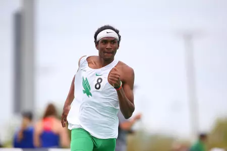 DENTON, TX - APRIL 6:  University of North Texas Track & Field at North Texas Mean Green Athlete Field in Denton on April 6, 2019 in Denton, Texas