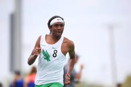 DENTON, TX - APRIL 6:  University of North Texas Track & Field at North Texas Mean Green Athlete Field in Denton on April 6, 2019 in Denton, Texas