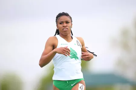 DENTON, TX - APRIL 6:  University of North Texas Track & Field at North Texas Mean Green Athlete Field in Denton on April 6, 2019 in Denton, Texas