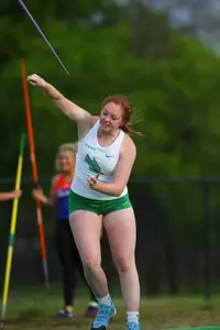DENTON, TX - APRIL 6:  University of North Texas Track & Field at North Texas Mean Green Athlete Field in Denton on April 6, 2019 in Denton, Texas