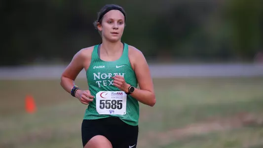 ARLINGTON, TEXAS, SEPTEMBER 11: Mean Green Cross Country ay Lynn Creek Park at Joe Pool Lake on September 11, 2021, in Arlington, Texas. Photo: Rick Yeatts