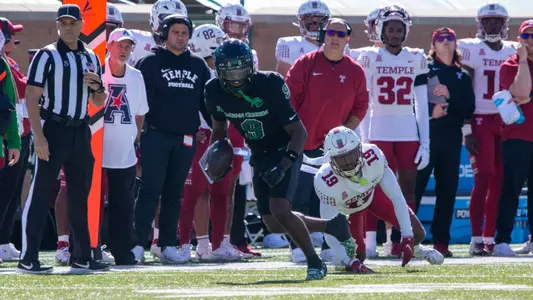 Ja'Mori Maclin against Temple at DATCU Stadium