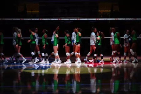 Volleyball Handshake Line