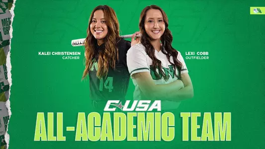2023 C-USA All-Academic Kalei Christensen Lexi Cobb