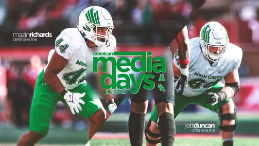 Mazin and Jett AAC Media Days