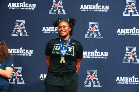 Allison Stigarll AAC Podium