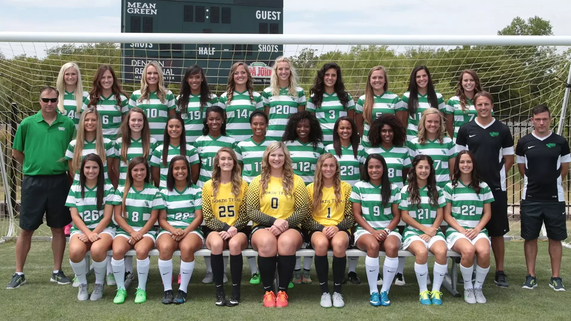 2015 UNT Team Photo