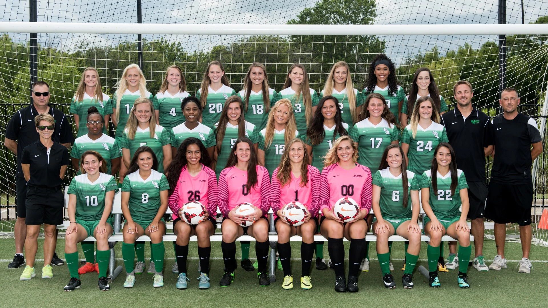 2017 UNT Soccer Team Photo