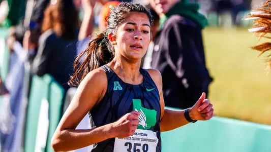 Aditi Silwal at 2025 Cross Country American Championships