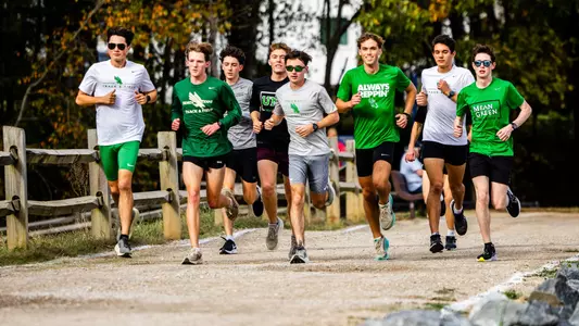 Men at the 2025 American XC Championship in Charlotte