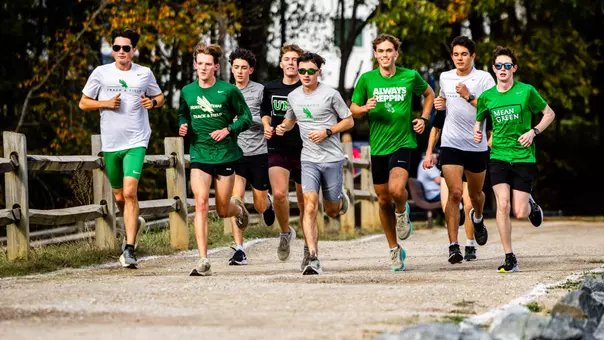 Men at the 2025 American XC Championship in Charlotte