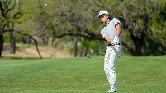 Alex Huang at the Maridoe Intercollegiate in Carrollton, Texas