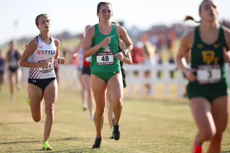 COLLEGE STATION, TX - September 13, 2024 - UNT cross country team  in College Station, TX. Photo By Rachel Mahan/Texas A&M Athletics