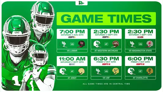 Football 2025 Game Times