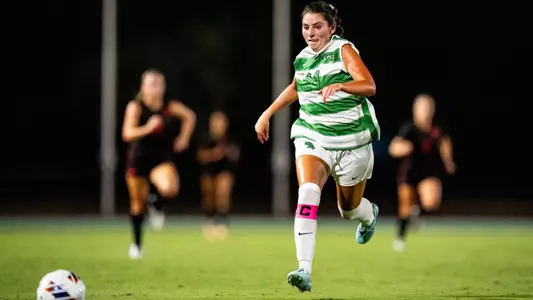 Mia Bernard against Sam Houston on Aug. 17, 2025