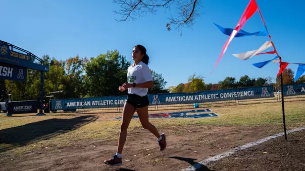 Aditi Silwal at 2024 AAC Championship