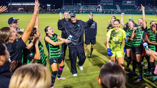 John Hedlund after final home game against UTSA