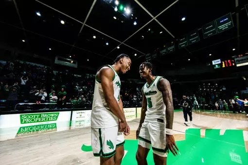 David Terrell Jr. and Je'Shawn Stevenson Celebrate Following Win Over FAU
