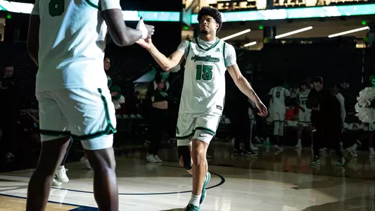 Reece Robinson Starting Lineup Intro In Conference Tournament