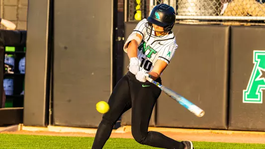 Kaycee Slovak hits two-run double against Abilene Christian on March 25