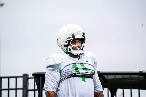 Justin Benton Spring Practice