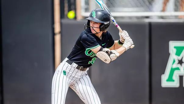 Taylor Platt bats against Wichita State on April 26