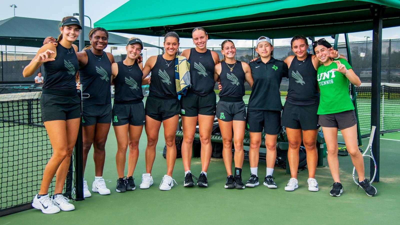 UNT Tennis Defeats Abilene Christian in Final Home Match