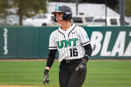 Addie Perry runs the bases at UAB on March 7