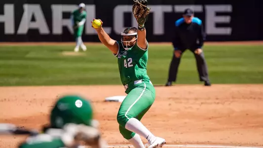 Anneca Anderson delivers pitch versus Charlotte on March 29
