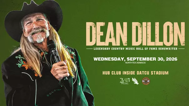 Dean Dillon - Mean Green Concert Series (Sept. 30, 2026)
