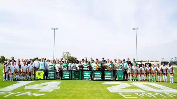 Senior Day celebration against Temple