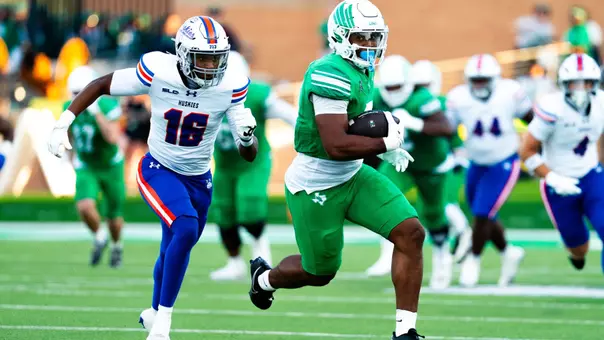 Max Reese against Houston Christian