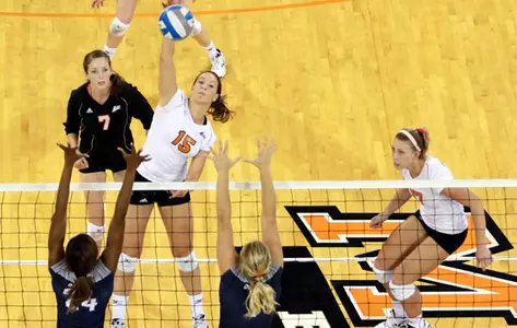 Volleyball Drops Season Opener Image