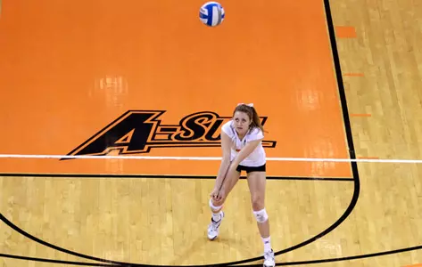 Volleyball Upended by Georgia Southern Image