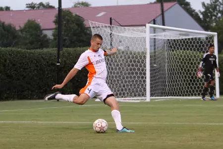 Men's Soccer Moves to 3-0-0 in A-Sun Play with 1-0 Win over Stetson Image