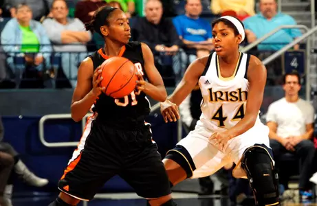 Mercer Falls at No. 5 Notre Dame 93-36 Image