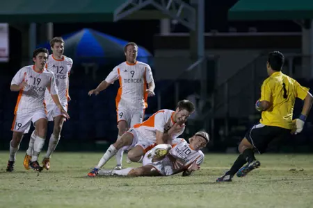 Mercer Pulls Out Dramatic Penalty Kick Shootout Win to Advance to A-Sun Final Image